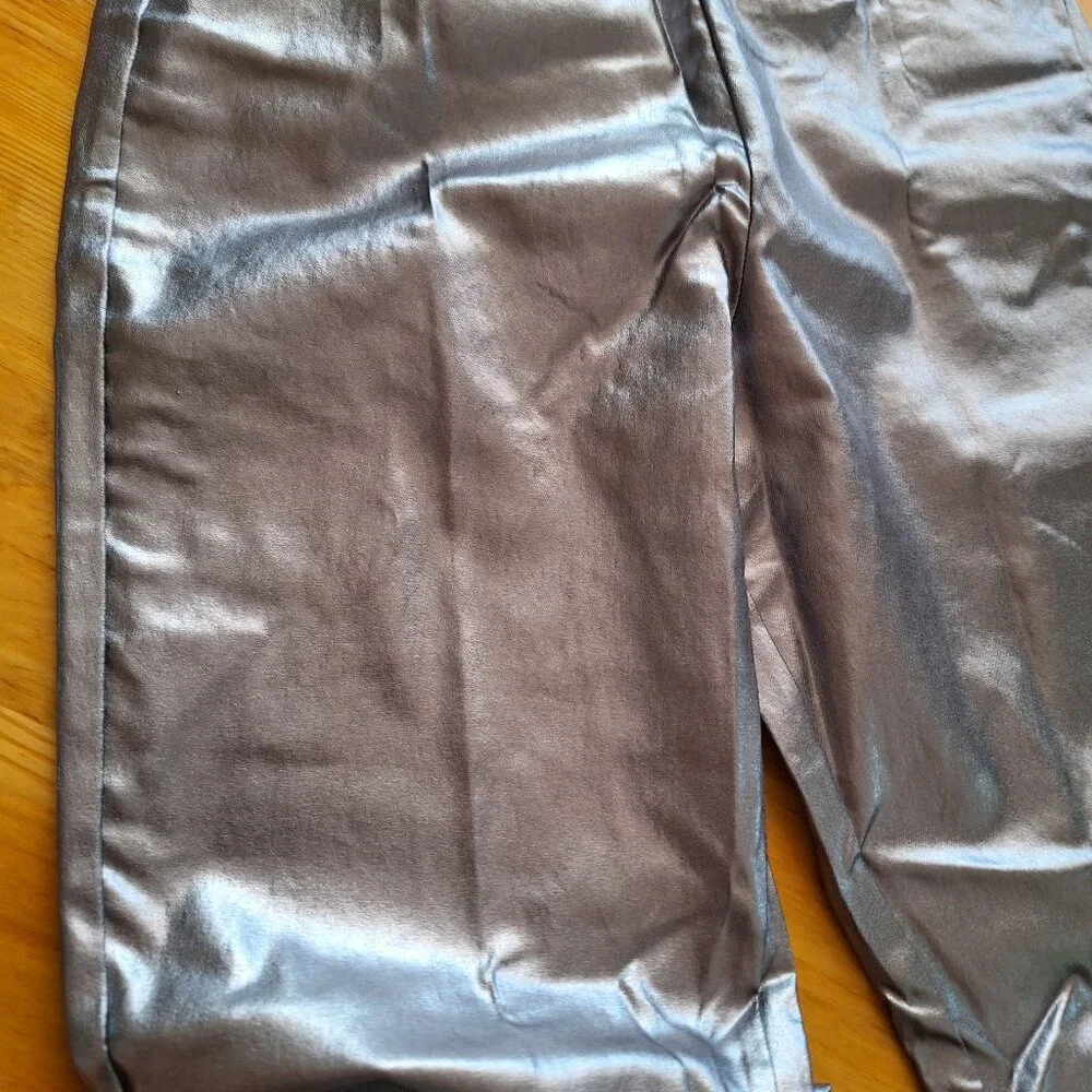 Simply Vera Coated-Denim Leggings - Picture 2 of 10